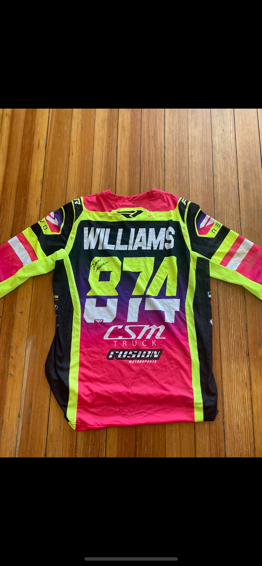 FXR signed jersey